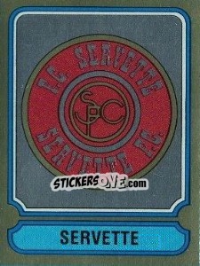 Figurina Badge - Football Switzerland 1982-1983 - Panini