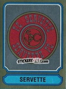 Sticker Badge - Football Switzerland 1982-1983 n. 166 - Panini