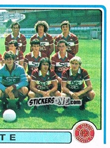 Cromo Team Photo (puzzle 2) - Football Switzerland 1982-1983 - Panini