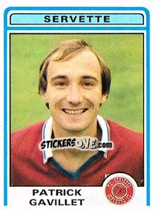 Sticker Patrick Gavillet - Football Switzerland 1982-1983 n. 181 - Panini