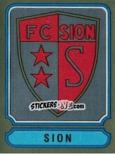 Figurina Badge - Football Switzerland 1982-1983 n. 184 - Panini