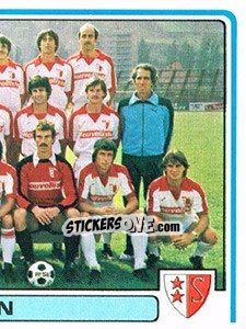 Cromo Team Photo (puzzle 2) - Football Switzerland 1982-1983 - Panini