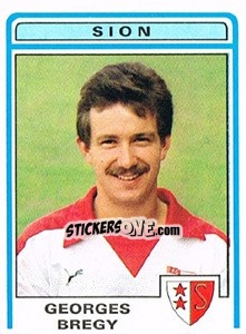 Sticker Georges Bregy - Football Switzerland 1982-1983 n. 194 - Panini
