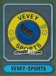 Figurina Badge - Football Switzerland 1982-1983 n. 202 - Panini