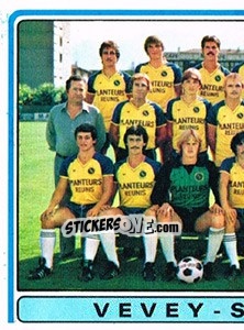 Figurina Team Photo (puzzle 1) - Football Switzerland 1982-1983 n. 205 - Panini
