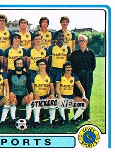 Figurina Team Photo (puzzle 2) - Football Switzerland 1982-1983 n. 206 - Panini