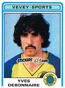 Cromo Yves Debonnaire - Football Switzerland 1982-1983 - Panini