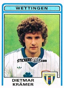 Figurina Dietmar Kramer - Football Switzerland 1982-1983 n. 231 - Panini
