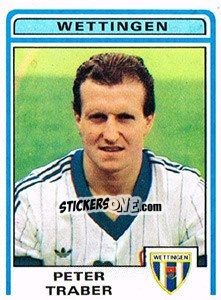 Figurina Peter Traber - Football Switzerland 1982-1983 n. 235 - Panini