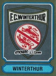 Sticker Badge - Football Switzerland 1982-1983 n. 238 - Panini