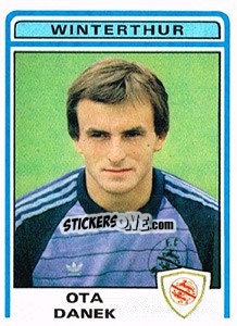 Sticker Ota Danek - Football Switzerland 1982-1983 n. 240 - Panini