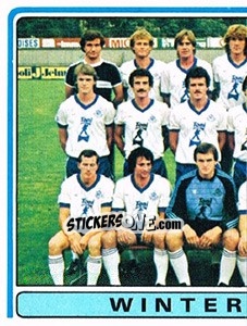 Figurina Team Photo (puzzle 1) - Football Switzerland 1982-1983 - Panini