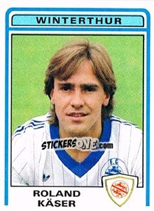 Sticker Roland Kaser - Football Switzerland 1982-1983 n. 245 - Panini