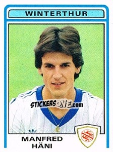 Figurina Manfred Hani - Football Switzerland 1982-1983 n. 246 - Panini