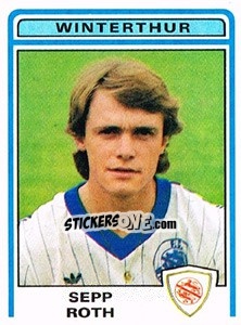 Figurina Sepp Roth - Football Switzerland 1982-1983 n. 254 - Panini