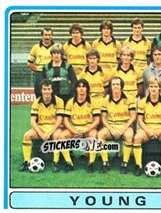 Sticker Team Photo (puzzle 1) - Football Switzerland 1982-1983 n. 259 - Panini