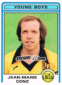 Sticker Jean-Marie Conz - Football Switzerland 1982-1983 n. 262 - Panini