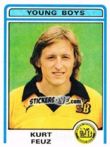 Sticker Kurt Feuz - Football Switzerland 1982-1983 n. 263 - Panini