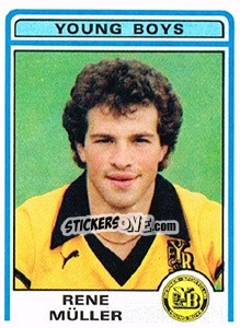 Sticker Rene Muller - Football Switzerland 1982-1983 n. 267 - Panini