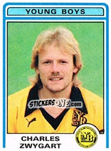 Sticker Charles Zwygart - Football Switzerland 1982-1983 n. 268 - Panini