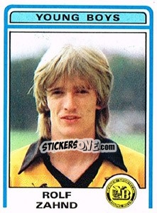 Sticker Rolf Zahnd - Football Switzerland 1982-1983 n. 271 - Panini