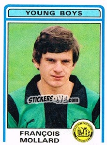 Sticker Francois Mollard - Football Switzerland 1982-1983 n. 273 - Panini