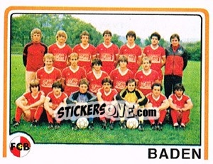 Cromo Team Photo - Football Switzerland 1982-1983 - Panini