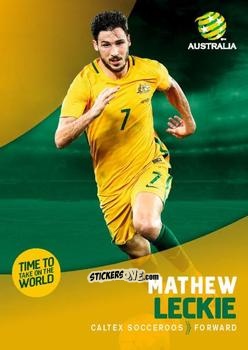 Cromo Mathew Leckie - Football Australia Trading Cards 2017-2018 n. 11 - Tap'N'Play