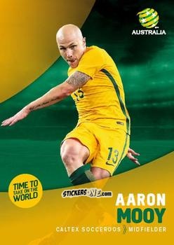 Cromo Aaron Mooy - Football Australia Trading Cards 2017-2018 n. 14 - Tap'N'Play