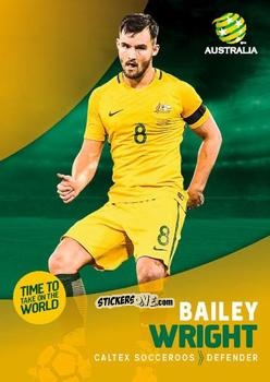Sticker Bailey Wright - Football Australia Trading Cards 2017-2018 n. 20 - Tap'N'Play