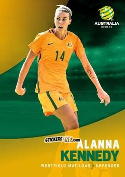 Sticker Alanna Kennedy - Football Australia Trading Cards 2017-2018 n. 33 - Tap'N'Play