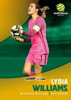 Sticker Lydia Williams - Football Australia Trading Cards 2017-2018 n. 40 - Tap'N'Play