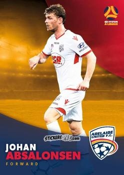 Cromo Johan Absalonsen - Football Australia Trading Cards 2017-2018 n. 41 - Tap'N'Play