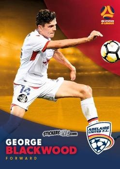 Cromo George Blackwood - Football Australia Trading Cards 2017-2018 n. 43 - Tap'N'Play