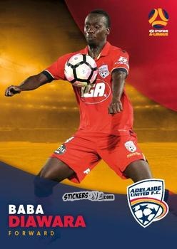 Cromo Baba Diawara - Football Australia Trading Cards 2017-2018 n. 44 - Tap'N'Play