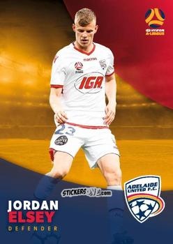 Cromo Jordan Elsey - Football Australia Trading Cards 2017-2018 n. 45 - Tap'N'Play