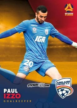 Cromo Paul Izzo - Football Australia Trading Cards 2017-2018 n. 49 - Tap'N'Play