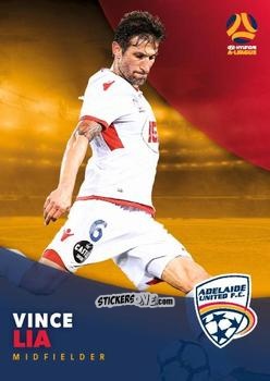 Cromo Vince Lia - Football Australia Trading Cards 2017-2018 n. 51 - Tap'N'Play