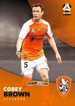 Cromo Corey Brown - Football Australia Trading Cards 2017-2018 n. 58 - Tap'N'Play