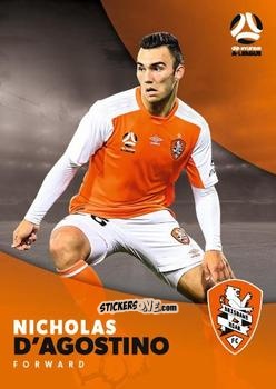 Cromo Nicholas D'Agostino - Football Australia Trading Cards 2017-2018 n. 60 - Tap'N'Play