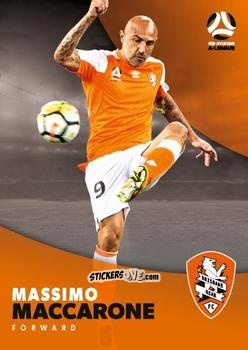 Cromo Massimo Maccarone - Football Australia Trading Cards 2017-2018 n. 66 - Tap'N'Play