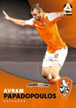 Figurina Avraam Papadopoulos - Football Australia Trading Cards 2017-2018 n. 69 - Tap'N'Play