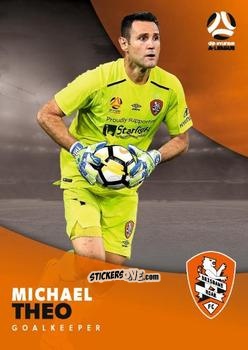 Cromo Michael Theo - Football Australia Trading Cards 2017-2018 n. 71 - Tap'N'Play