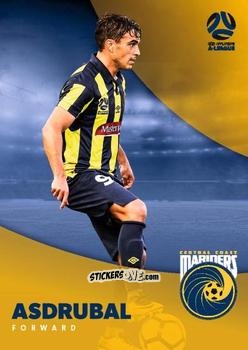 Cromo Asdrúbal - Football Australia Trading Cards 2017-2018 n. 74 - Tap'N'Play
