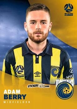 Cromo Adam Berry - Football Australia Trading Cards 2017-2018 n. 76 - Tap'N'Play