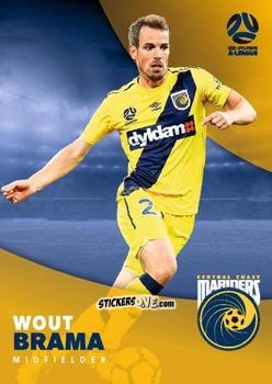 Cromo Wout Brama - Football Australia Trading Cards 2017-2018 n. 77 - Tap'N'Play