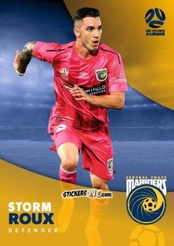 Cromo Storm Roux - Football Australia Trading Cards 2017-2018 n. 88 - Tap'N'Play