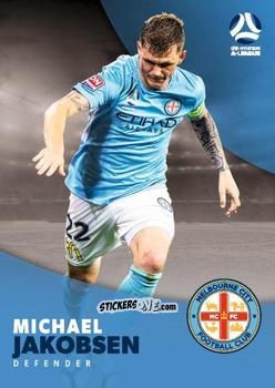 Cromo Michael Jakobsen - Football Australia Trading Cards 2017-2018 n. 95 - Tap'N'Play