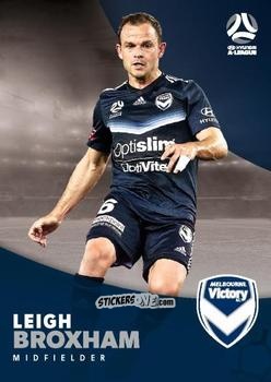 Figurina Leigh Broxham - Football Australia Trading Cards 2017-2018 n. 109 - Tap'N'Play