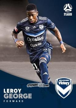 Sticker Leroy George - Football Australia Trading Cards 2017-2018 n. 112 - Tap'N'Play